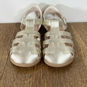 Gold Kids Sandals
